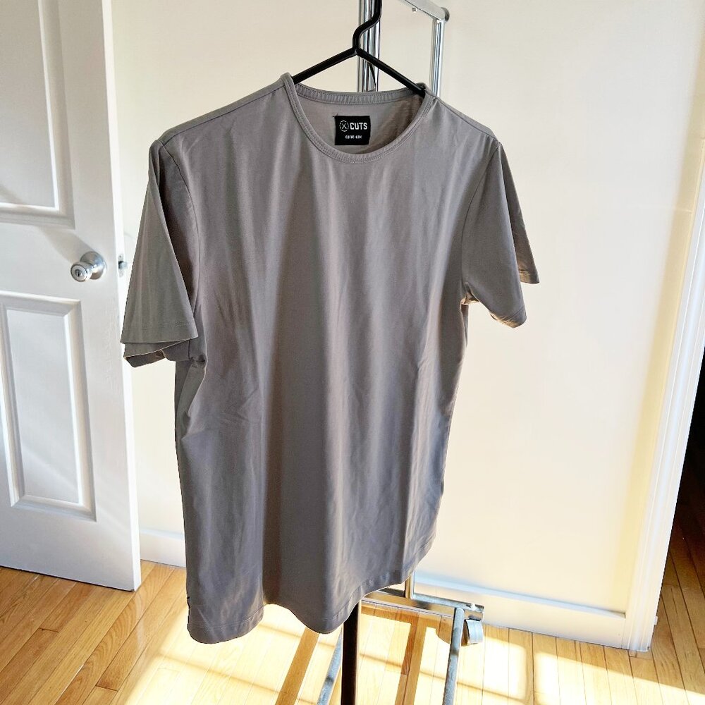 Cuts Clothing Short Sleeve Tee Shirt - Granite